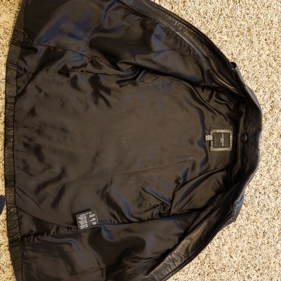 Black Leather Blazer - Picture 5 of 7